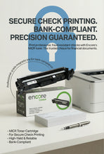 Load image into Gallery viewer, Encore MICR toner for HP CF230A 30A to HP LaserJet Pro M203dw M203dn MFP M227f