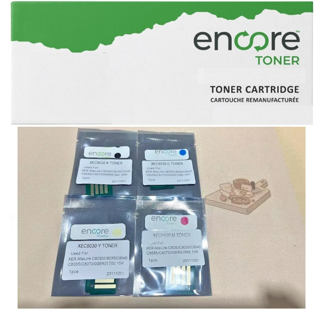 Chip Toner Per Xerox AltaLink C8030 C8035 C8045 C8055 C8070 - Foto 3