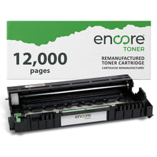 Load image into Gallery viewer, Encore Toner Brother DR-420 imaging drum unit for HL series printers, shown in a close-up image of the drum component.