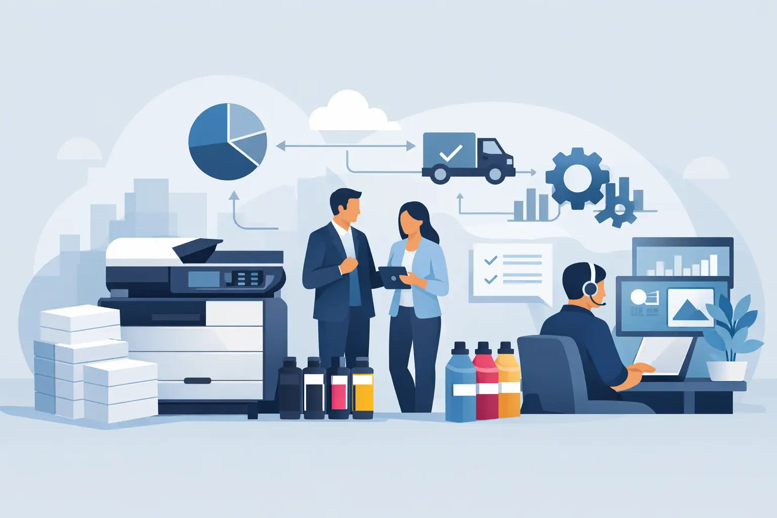 Enterprise Printer Supply Solutions That Work – Encore Toner