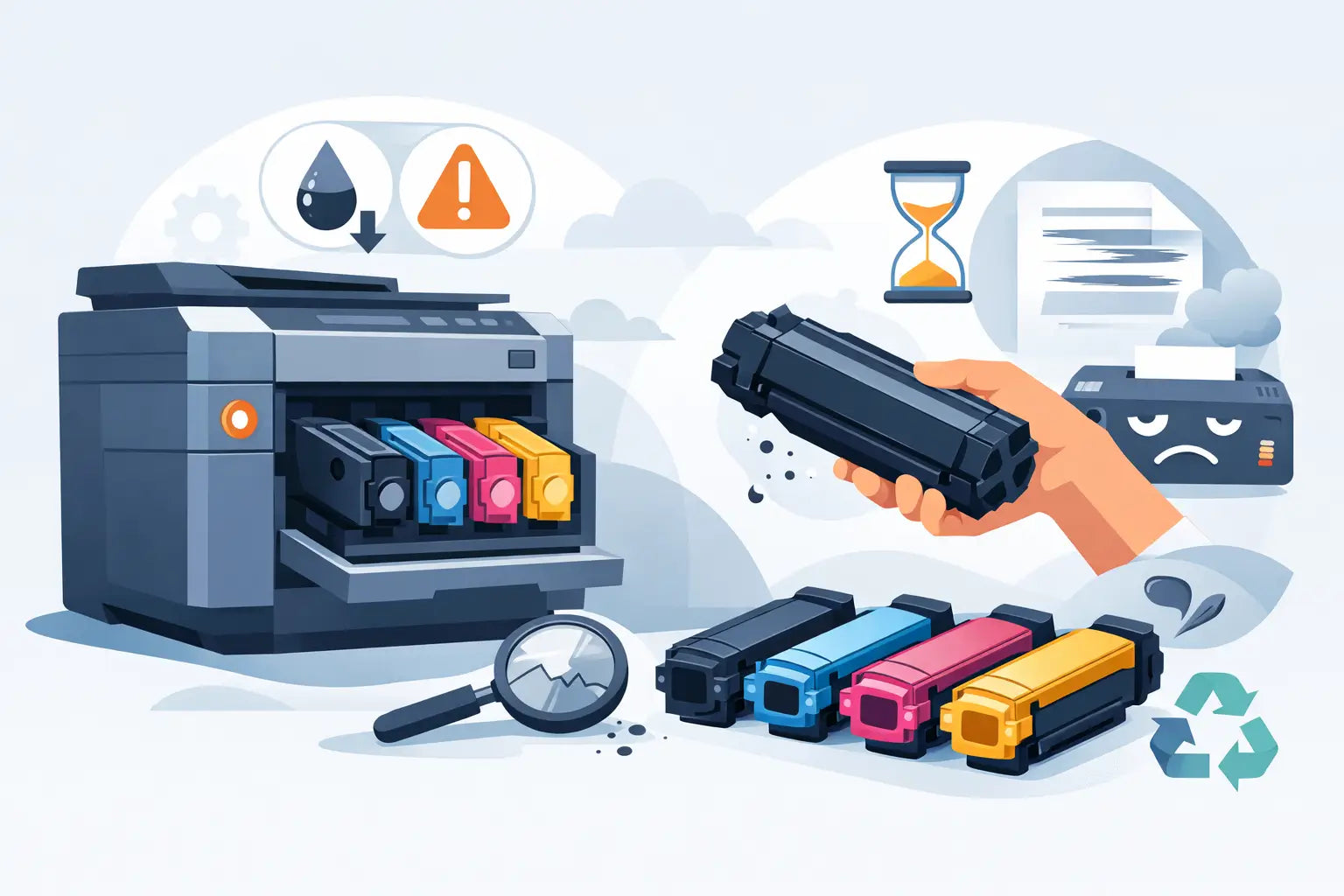 8 Top Signs Toner Needs Replacement – Encore Toner