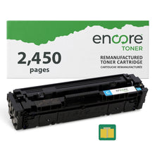 Load image into Gallery viewer, Encore toner cartridge in cyan for Canon 054C H and LBP series printers, shown in the image.

