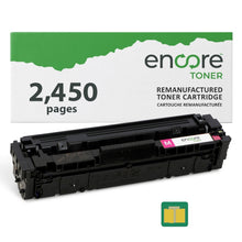 Load image into Gallery viewer, Encore Toner magenta toner cartridge for Canon 054HM ink and toner, compatible with LBP642, LBP622, and LBP623 printers.
