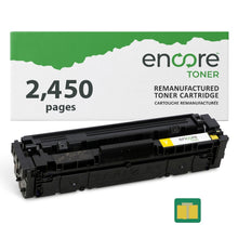 Load image into Gallery viewer, Encore Toner 054H yellow toner cartridge for Canon LBP series printers, compatible with LBP642, LBP622, and LBP623 models.
