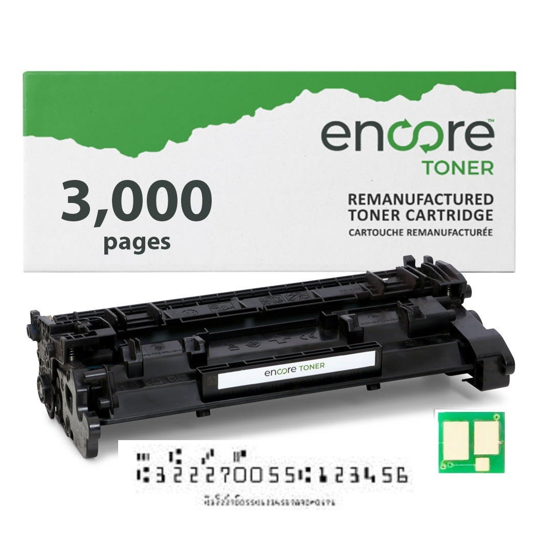 Encore MICR toner for HP CF258A 58A to HP Pro M404dn M404dw MFP M428d New Chip