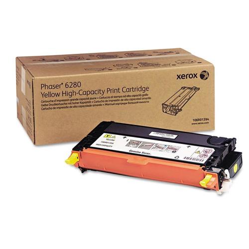Genuine XEROX PHASER 6280 Yellow toner 106R01394 high yield 5.9K new in box