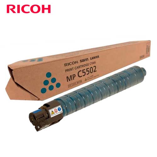 GENUINE RICOH 841682 841754 Cyan TONERS FOR MP C5502 MP C4502TONERS FOR MP C5502 MP C4502