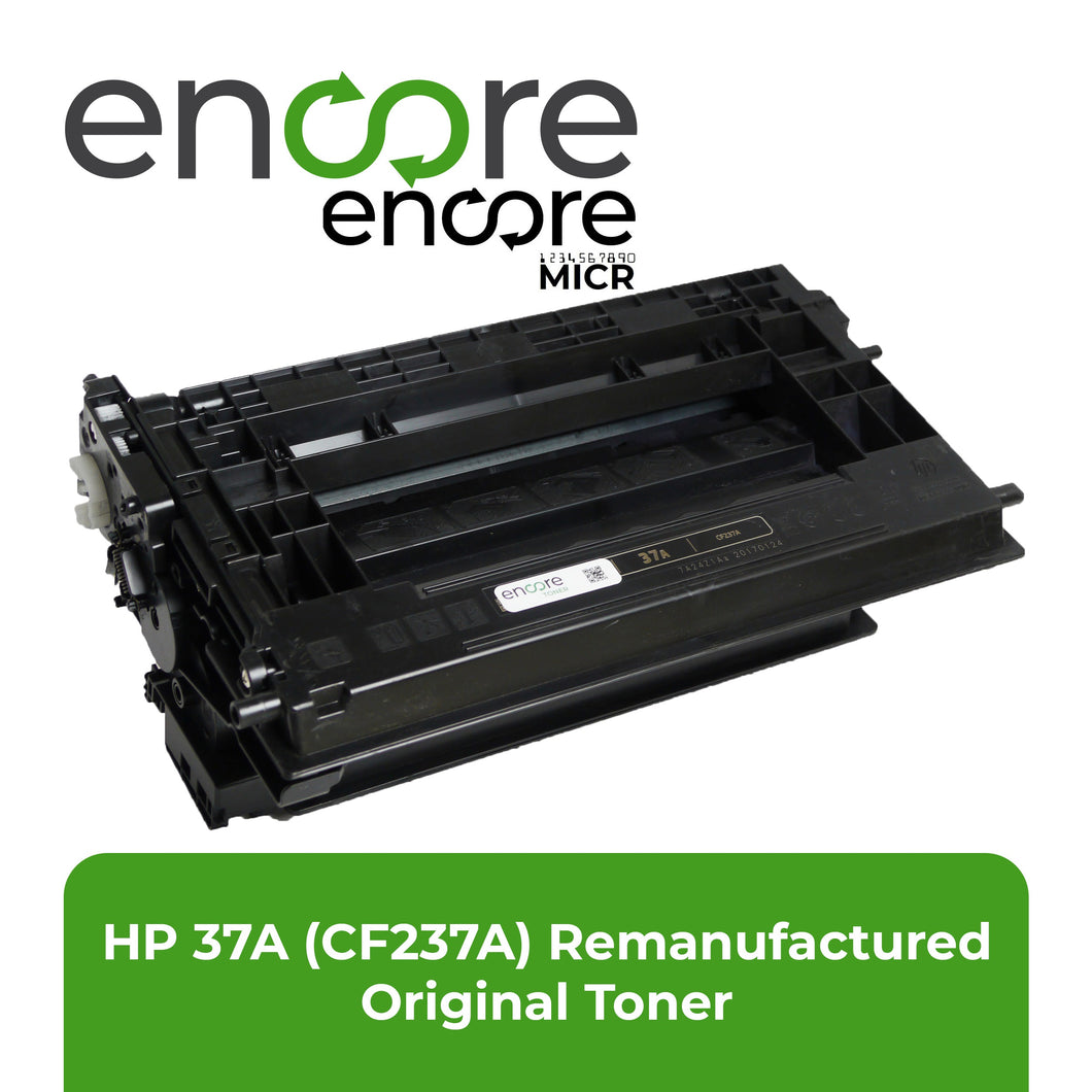 Encore MICR Toner HP 37A (CF237A) for HP M607 M608 M609 M631 M632h M633