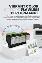 Load image into Gallery viewer, Encore Toner set for Lexmark C231HK0, C231HC0, C231HY0, C2325, MC 2325, 2425, 2535, MC2640 printer cartridges
