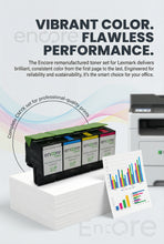 Load image into Gallery viewer, Encore set toner 74C1SK0 74C1SC0 for Lexmark CS720, CS725, CX725,
