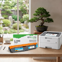 Load image into Gallery viewer, Encore toner for Brother TN225 Cyan to HL-3140CW, HL-3170CW,MFC-9130CW, MFC-9330CDW
