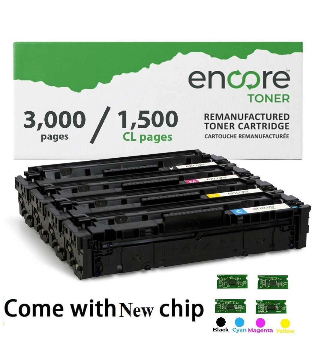 Encore Toner Set for Xerox 006R04391 006R04384 006R04385 006R04386 to C230 C235