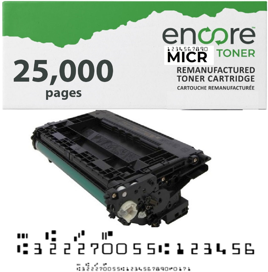 Encore MICR toner for HP 147X (W1470X) to MFP M610 M611 M612 M634 MFP M635 M637