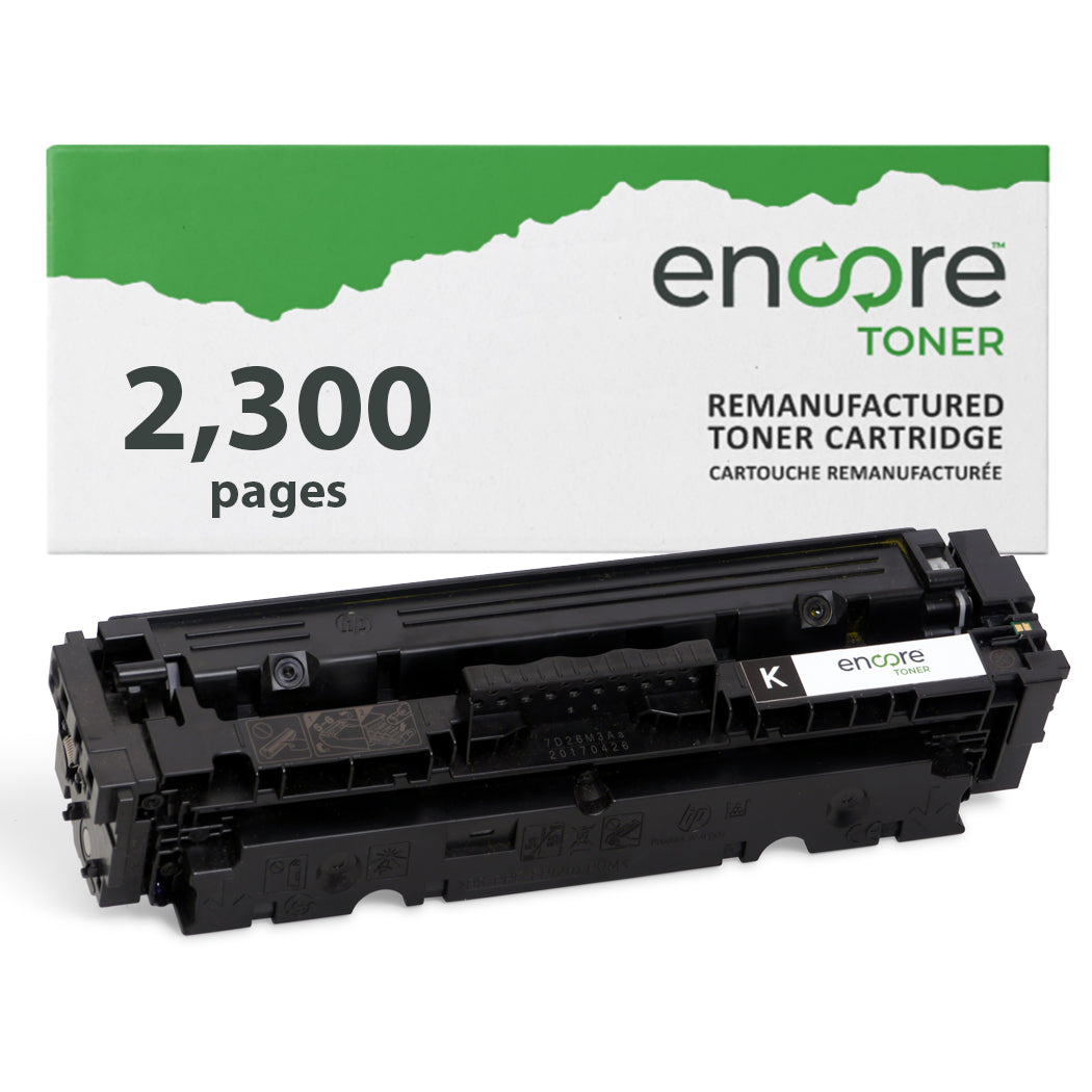 Encore Remanufactured HP 414A  ( W2020A ) Black Toner Cartridge with Chip