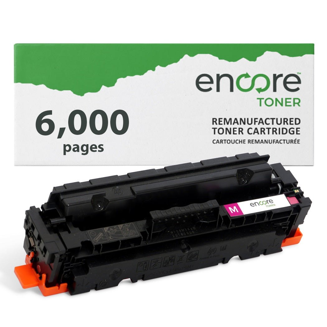 Encore toner for HP 414X W2023X Magenta to Pro M454dn M454dw MFP M479 with chip