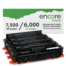 Load image into Gallery viewer, Encore toner for HP 414X W2020X W2021X W2022X W2023X set to HP Pro M454dn M454dw MFP M479 with chip
