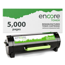 Load image into Gallery viewer, Encore Toner 501H for Lexmark MS310, MS410, MS415, MS510, MS610 printers, compatible ink and toner cartridge.
