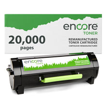 Load image into Gallery viewer, Encore Toner 56F1X00 black toner cartridge for Lexmark MS421, MS521, MS621, MX421, MX521, MX522, MX622 printers.
