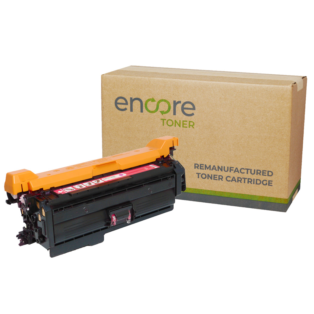 Encore toner for HP 650A Magenta (CE273A) to HP Enterprise CP5525 M750 yield 15K