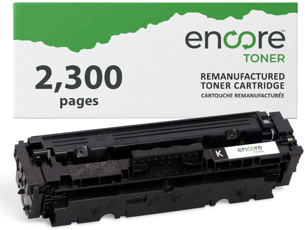 Encore for HP 410A (CF410A )  Black Remanufactured Toner Cartridge