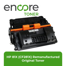 Load image into Gallery viewer, Encore Toner for HP 81X CF281X to HP Laserjet Enterpris M605 M606,MFP630 25K
