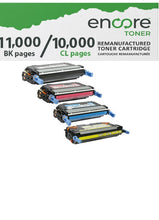 Load image into Gallery viewer, Encore Toner set for HP 644A Q6460A Q6461A Q6462A Q6463A, compatible with HP 4730 office printer, ink and toner cartridges
